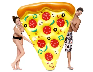 JOYIN Luftmatratze aufblasbare Pizza Slice Pool Floß Kinder Party Spielzeug 1,8m - Bild 1 von 8