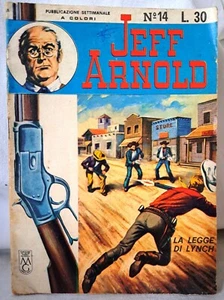 Fumetto Jeff Arnold n. 14 – Editoriale Corno – 1966 – raro ed originale - Foto 1 di 4