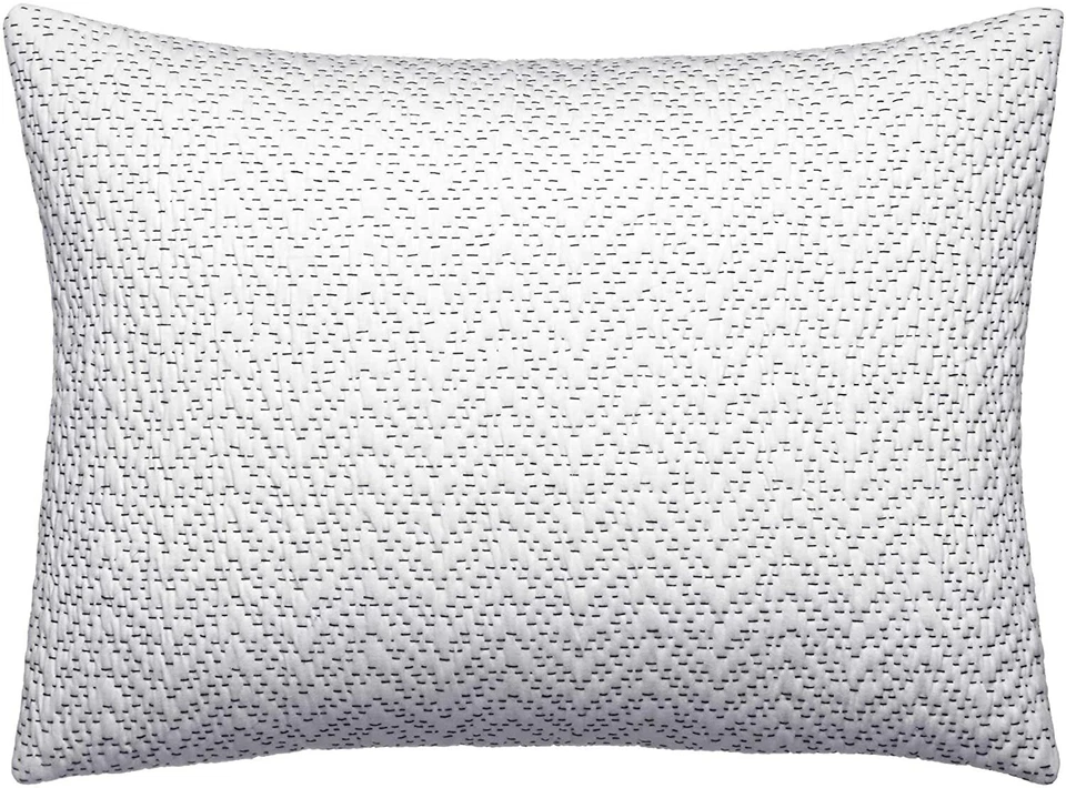 Almohada botánica Vera Wang Ink, 12x16, blanca Foto 1 de 1