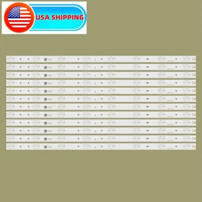 12 tiras de retroiluminación LED para Vizio E60-C3 SVG600A14 E600DLB030-007 LFTRRZAR  Foto 1 de 4