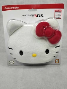 Pochette Sac Peluche Hello Kitty Officiel Neuf Nintendo 3DS Dsi Ds Lite XL - Afbeelding 1 van 3
