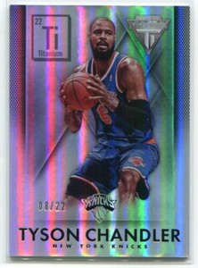 2013-14 Panini Titanium Titanium 22 164 Tyson Chandler 8/22