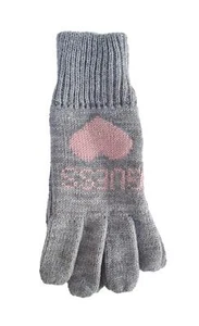 GUESS guanti da donna in lana nero AW8204WOL02 grigio-rosa - Imagen 1 de 4