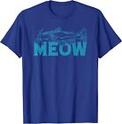 Meow Catfish Funny Fishing Lover Catfishing Graphic Unisex T-Shirt