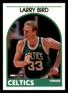 1989-90 Hoops #150 Larry Bird Boston Celtics - Picture 1 of 2