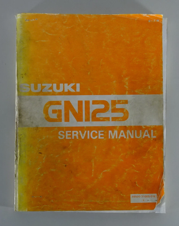 Taller Manual/Manual de Servicio Suzuki Gn 125 Softchopper Desde 05/1993 - Imagen 1 de 2