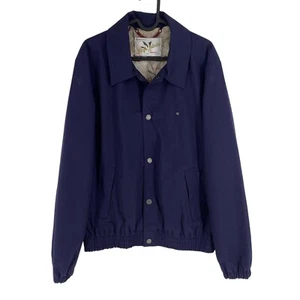 RRP €300 Chevignon Togs Unlimited Men Navy Blue Light Bomber Jacket Coat Size L - Picture 1 of 14