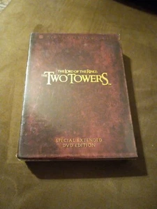 The Lord of the Rings: The Two Towers DVD 4 Disc Set Special Extended Edition - Imagen 1 de 4