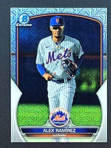 Alex Ramirez 2023 Bowman Chrom Mojo Refraktor #BCP-211 New York Mets - Bild 1 von 2