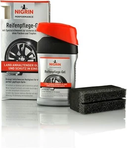 NEU 1x 72929 NIGRIN Performance Reifen-Gel mit Schwamm 300 ml (€66,50/L) - Bild 1 von 1