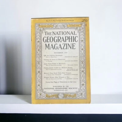 National Geographic Magazine November 1942 Foto 1 de 4
