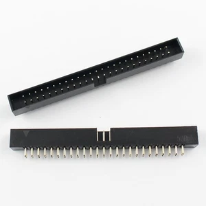 5Pcs 2mm 2.0mm Pitch 50 Pin Straight Male Shrouded Box Header IDC Connector - Picture 1 of 6