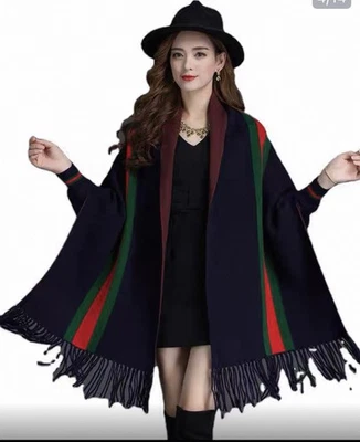 Nueva Moda Nueva Grande Lujosa Mujer Chal Envoltura Foto 1 de 4