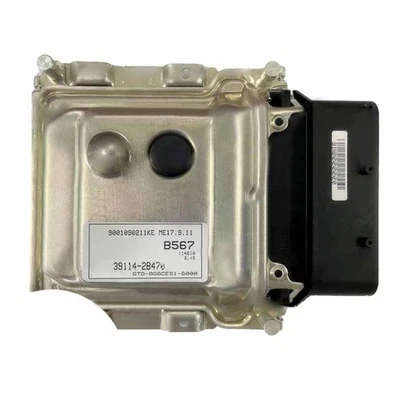 39114-2B470 Engine Computer Board ECU For KIA Hyundai ME17.9.11 - Image 1 of 4