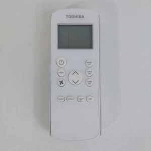 Mando a distancia para aire acondicionado Toshiba RG57H4(B)/BGEFU1 genuino probado OEM - Imagen 1 de 3
