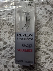 Revlon Intensifeye Define Eyelashes 91219 / V103 Pair With Oxy Fiber Technology - Picture 1 of 5