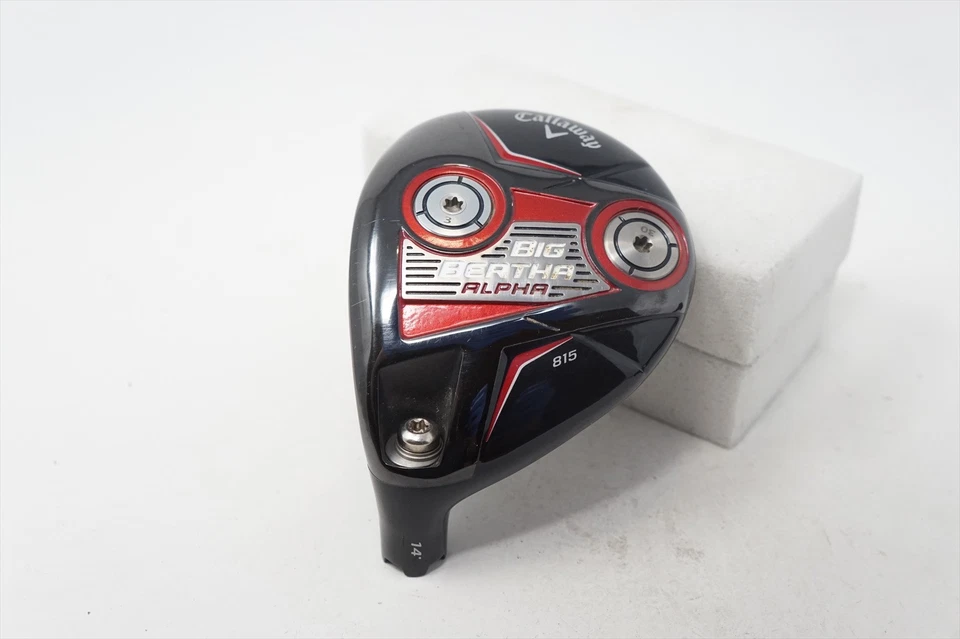 Callaway Big Bertha Alpha 815 14* #3 Fairway Wood Club Head Only 1209670 Lefty - Image 1 of 4