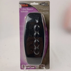 Neu RCA 4-Wege AV Videoquellenwahl Umschalter mit S-Video DVD Gaming TV VH911 - Bild 1 von 7