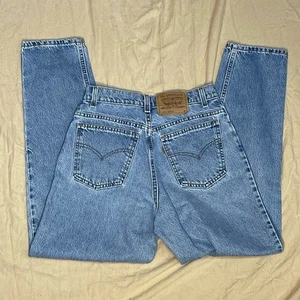Vintage Levi’s Blank Orange Tab 15951 Relaxed Taper Jeans Größe 10 30" Taille - Bild 1 von 6