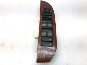2007 - 13 GMC Yukon XL1500 LF Master Power Window Switch Woodgrain OEM 15906881 - Picture 1 of 10