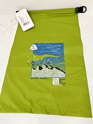 Hiking green DEUTER DIRTBAG by Leave No Trace  19" x 11.5"  NWT - Image 1 of 4