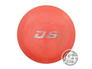 USED Prodigy Discs 400G D6 174g Red Silver Foil CHALKY Distance Driver Golf Disc - Picture 1 of 2