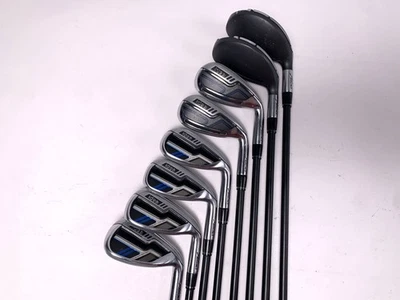 Adams Idea 2014 Iron Set 4HY-5HY-6 Iron-PW+SW Idea 55g Senior Graphite Mens RH - Image 1 of 4