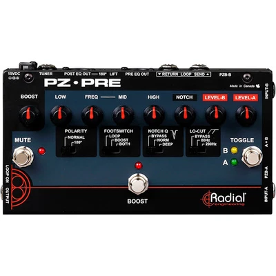 Preamplificador de caja directa preacústica Radial Engineering Tonebone PZ- Foto 1 de 4