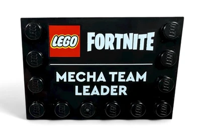 NEW LEGO Mecha Team Leader Exclusive Fortnite Decorated Printed Tile - 100% FBK - Image 1 of 4