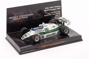 F1 WILLIAMS FW08 #6 K.Rosberg World Champion Dirty Version 1982 1/43 MINICHAMPS - Picture 1 of 5