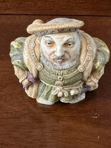 King Henry VIII Harmony Ball Pot Bellys Kingdom 2.5" Tiny Treasure Keeper Used - Picture 1 of 7