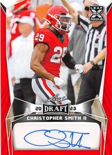 2023 Leaf Draft RED Football Trading Cards Pick From List Base - Auto H