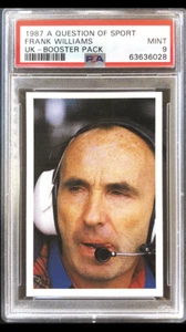 Frank Williams Formula 1 A Question of Sport PSA 9 Mint Pop 1 1987 - Picture 1 of 12
