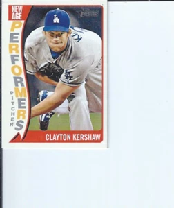 Clayton Kershaw 2014 Topps Heritage New Age Performers - Picture 1 of 1