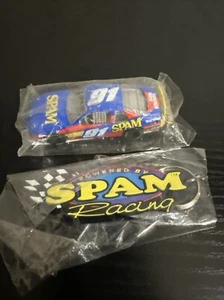 Vintage Winston Cup 1/64 Scale 1997 NASCAR #91 Spam Chevrolet Car & Key Chain - Picture 1 of 12
