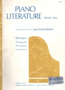 Klavierliteratur Band 2 Jane Smisor Bastien PB klassisch romantisch zeitgenössisch - Bild 1 von 1