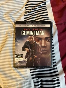 Gemini Man (Blu-Ray /DVD, 2020, 2-Disc Set, Read, With Slipcover) Pre-owned  - Picture 1 of 2