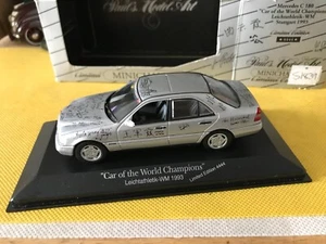 1993 Minichamps 1:43  Mercedes C180  CAR OF THE WORLD CHAMPIONS B539 USED USED - Picture 1 of 24