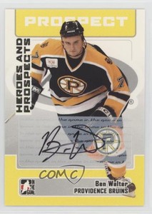2006-07 ITG Heroes and Prospects Auto Ben Walter #A-BW Auto
