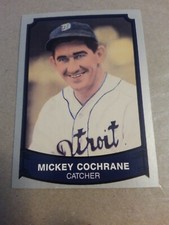 MICKEY COCHRANE 1989 PACIFIC BASEBALL LEGENDS SERIES 2 #151 FREE SHIPPING 