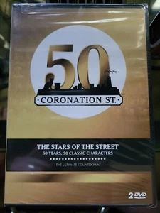 50 Coronation St. The Stars of the Street: 50 Years 50 Classic Characters 2 DVD - Imagen 1 de 2