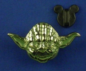 Pin de tarjeta Yoda Head Star Wars Collection Series 2 DS 2014 # 104025 - Imagen 1 de 5