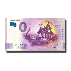 0 Euro Souvenir Banknote HALLOWEEN Malta FEBB 2023-1 UNC Billet Souvenircheine - Bild 1 von 3