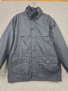 Spire Coat Mens Extra Large Black Winter Jacket Removable Liner Skiing Outdoors - Picture 1 of 14
