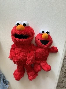 Sesamstraße Liebe zum Umarmen Elmo sprechend umarmend Plüschtier 2 - Bild 1 von 6