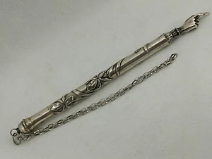 Judaica German Hallmarked Silver 800 Pointer Art Nouveau Design - Picture 1 of 10