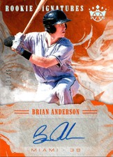 2018 Diamond Kings DK Rookie Signatures Holo Silver #21 Brian Anderson Auto /49