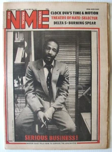 New Musical Express NME  Feb 28 1981  MARVIN GAYE  Clock DVA  Bruce Springsteen - Picture 1 of 1