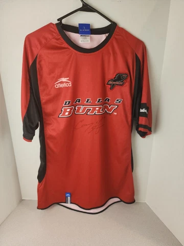 Atletica Dallas Burn FC Dallas MLS Soccer Football  Signed Jersey Size S Cover