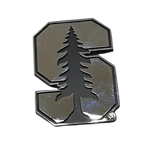 Stanford Cardinal Chrom Metall Auto Emblem Premium Edition Aufkleber - Bild 1 von 3